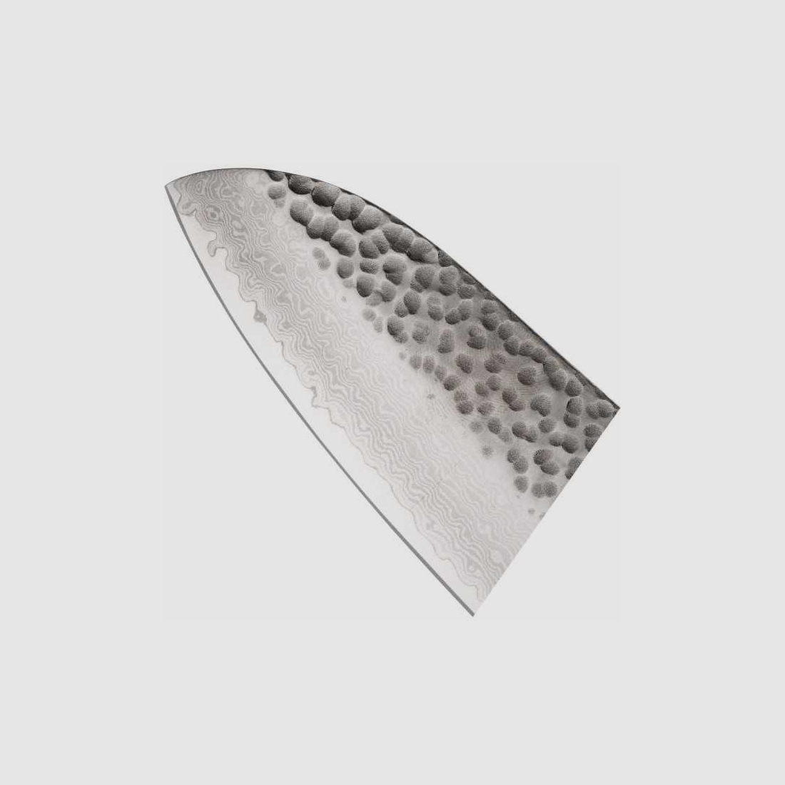 Senzo Santoku japanisches Kochmesser Damast VG10