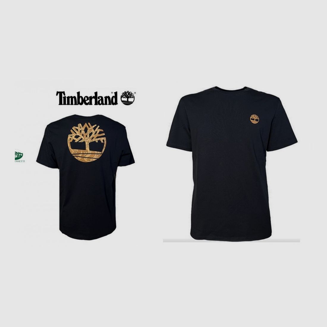 TIMBERLAND T-shirt Col Rond Kennebec River bleu