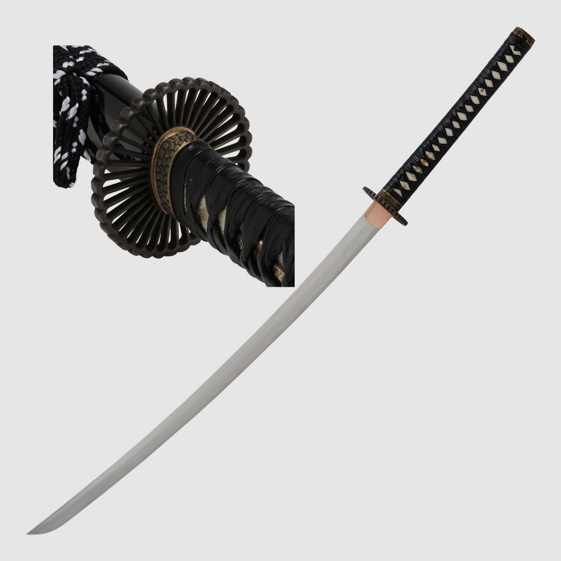 47 Ronin Katana z ręcznie kuta ostrzem