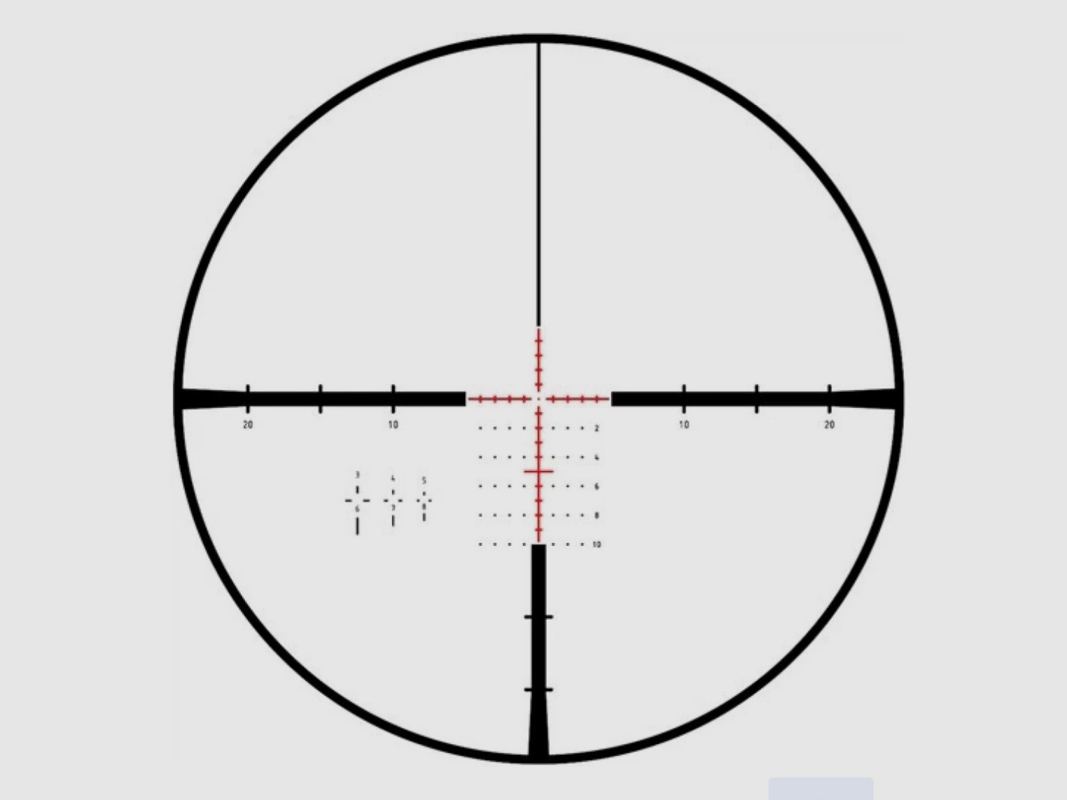 Minox ZP8 1-8x24 Abs. MR10+