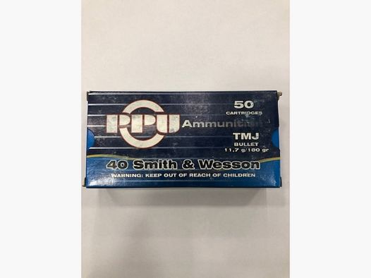 PRVI CARTUCHOS 40SW TMJ GR 180