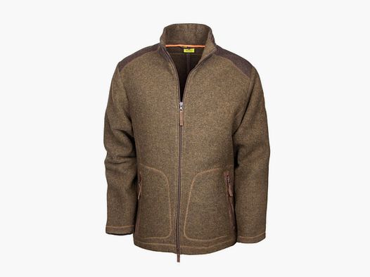 Loden-Fleecejacke "Urs" , cappuccino