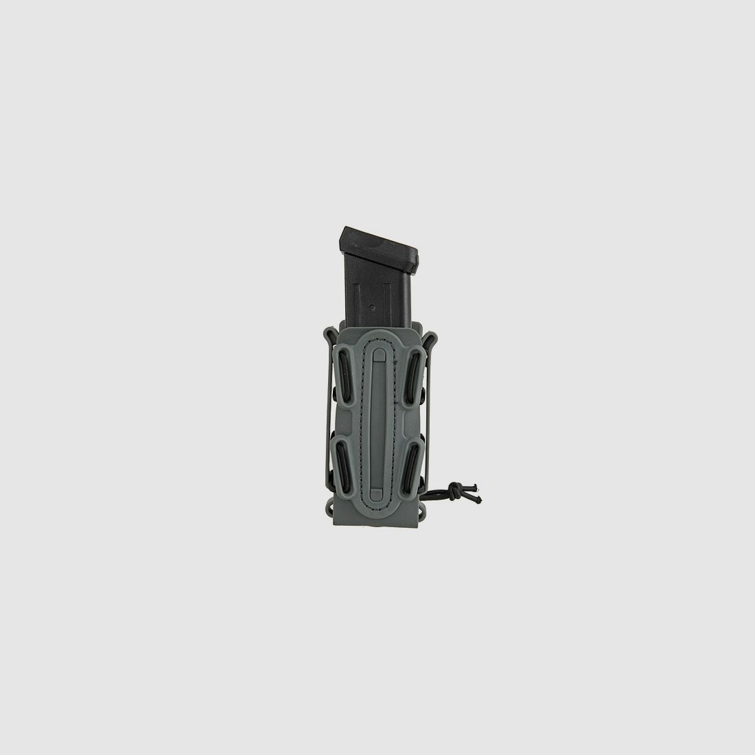 Soft Shell Pistol Mag Pouch with MOLLE Clip - Wolf Gray [TMC]