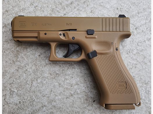 UMAREX CO2-PISTOLE FREIE VERKAUF GLOCK MOD. 19 X SCARRELLANTE Kal. 4,5 MM