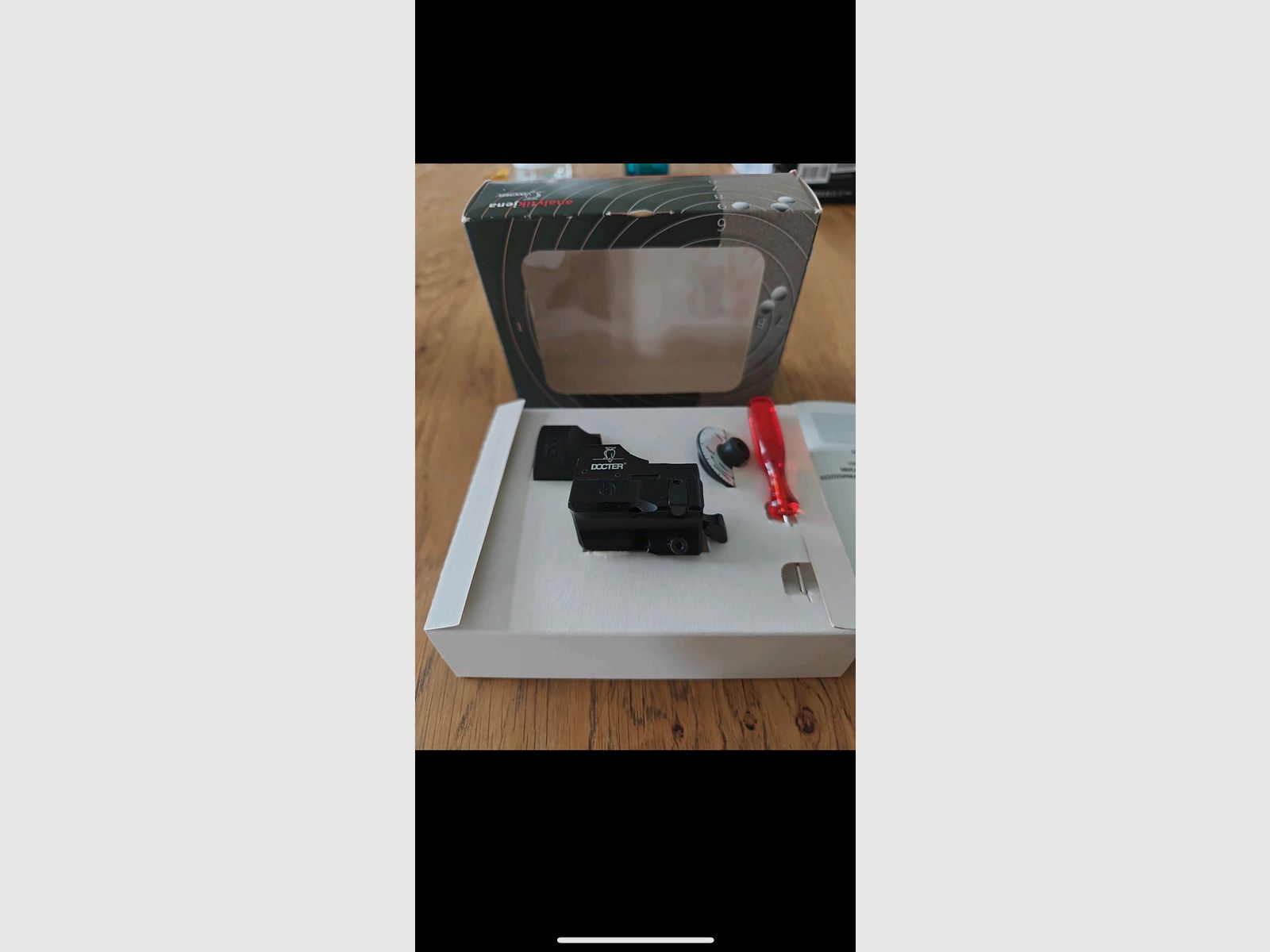 Docter sight Il plus inklusive Adapter für Blaser Sattelmontage