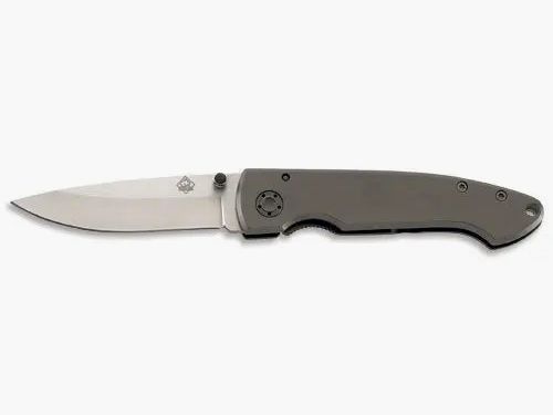 PUMA TEC Einhandmesser (Frame Lock Titan D2 mit Clip)