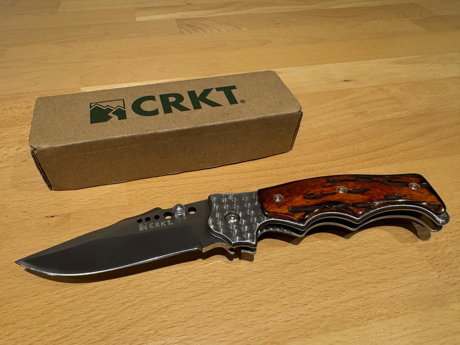 CRKT Pocket Knife Crawford The Natural 2