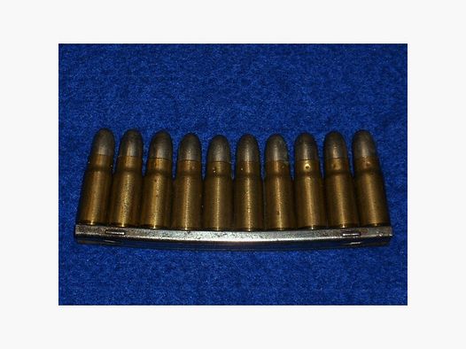 7,63 Mauser mit Ladestreifen