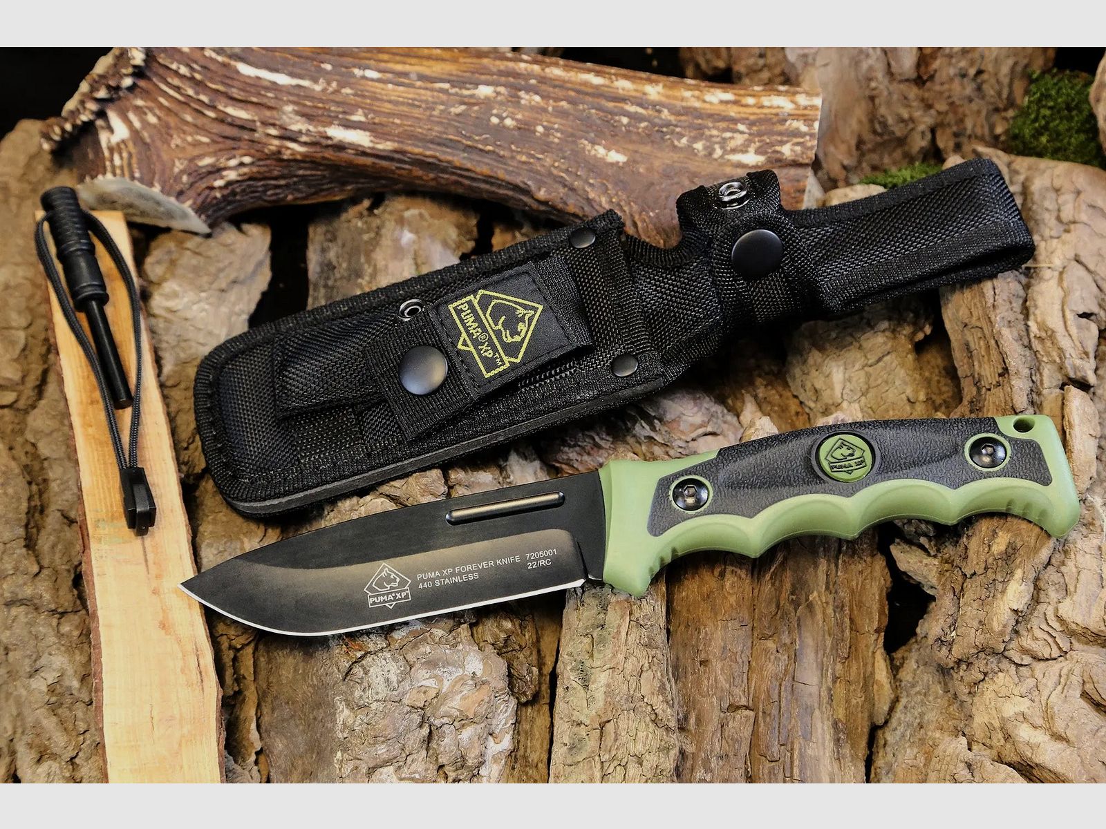 PUMA XP forever survival knife mit Feuerstarter