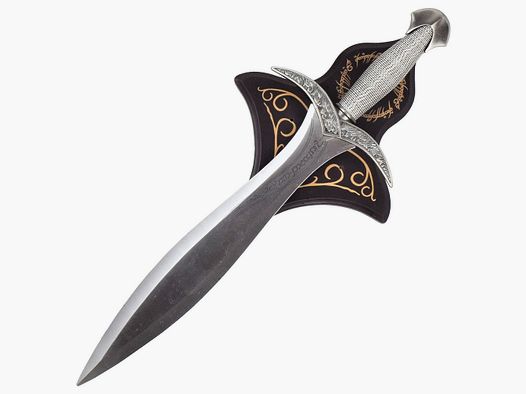 Hobbit Kurzschwert mit Wandhalterung