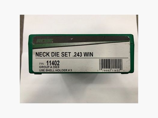 RCBS NACKEN DIE SET 243 WIN