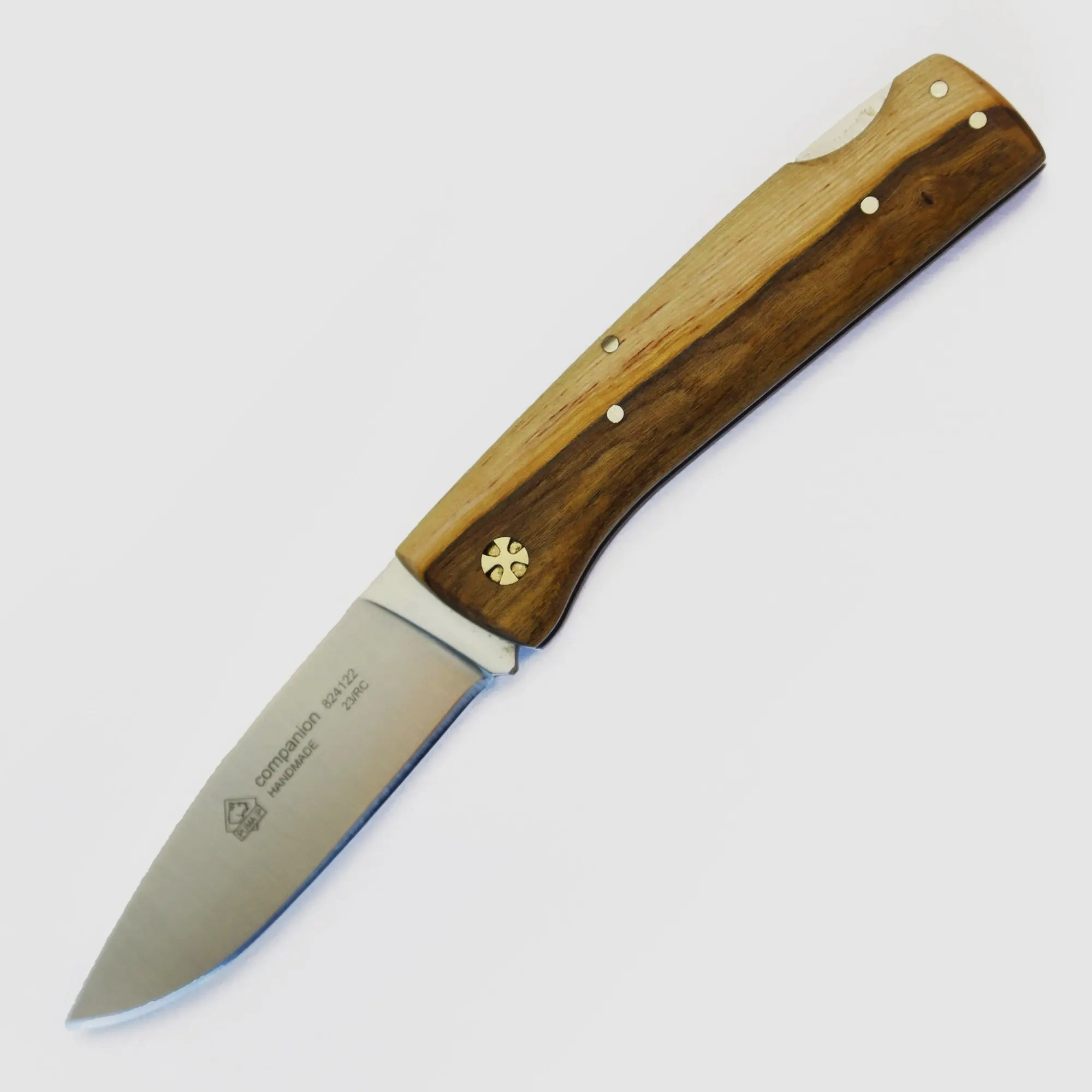 PUMA IP companion with suede pouch, pistachio wood