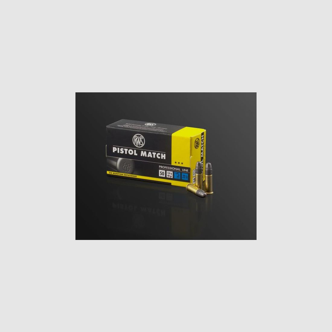 RWS KK-Munition .22lr Pistol Match 50 Stk SONDERPREIS ab 0,14/Stk