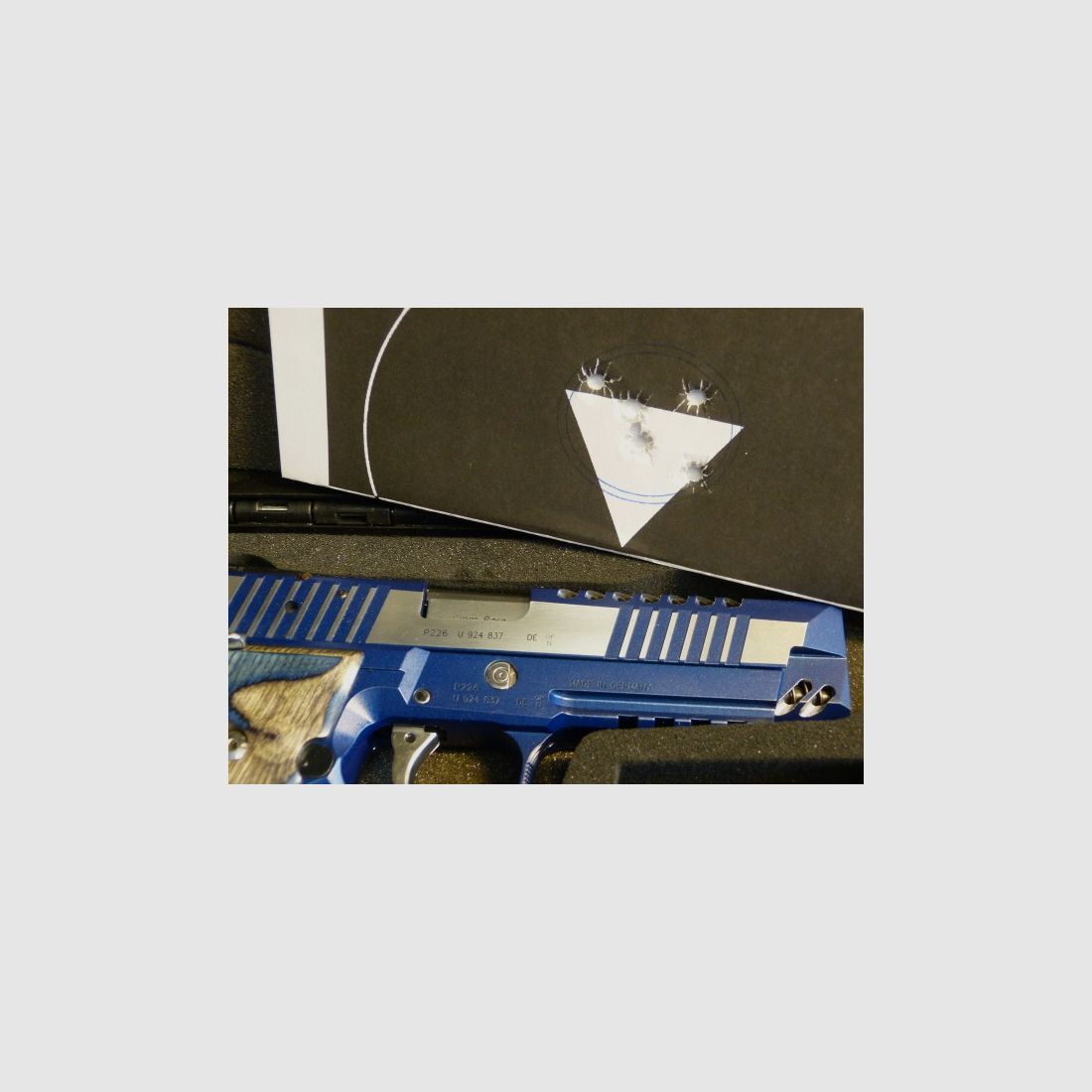 Sig Sauer P226 x-five Blue Moon Skeleton