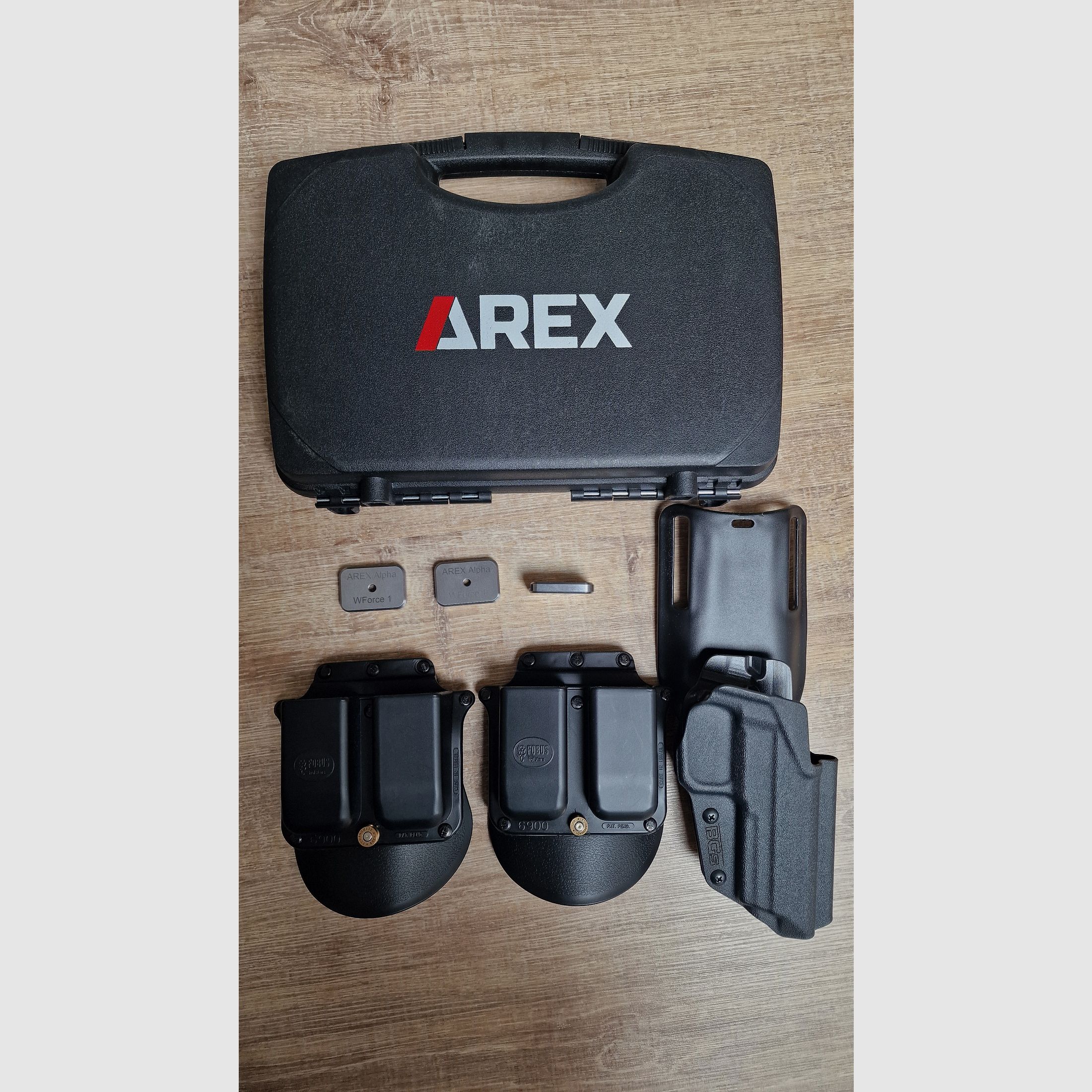 Pistol AREX ALPHA WFORCE1, caliber 9mm Luger || Used