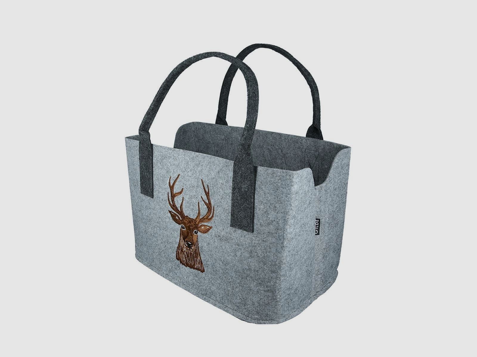 Gilde Filz Tasche Hirschkopf