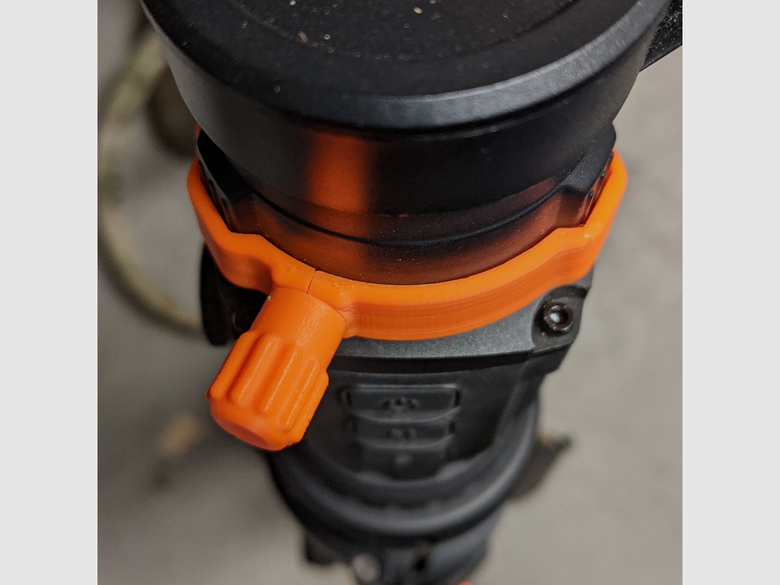 For xeye CL42 & equivalent: Quick adjustment lever for thermal imaging camera focus