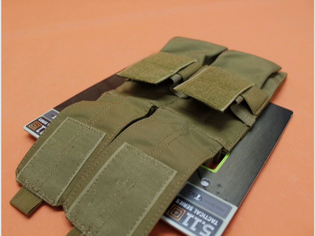 5.11 5.11 Double Mag Pouch (58708) 131 FlatDarkEarth magazine pouch for 2 AR-15 magazines