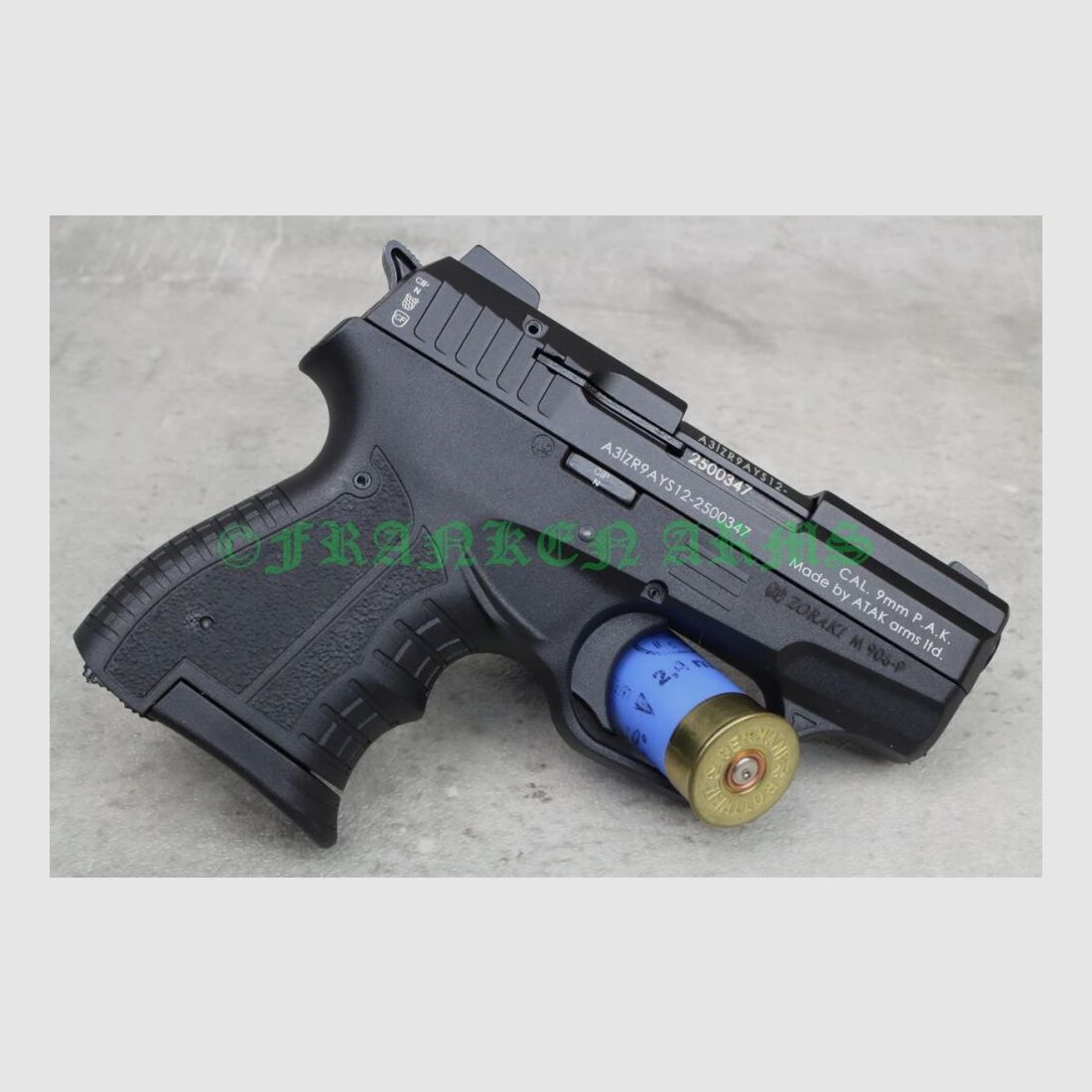 Zoraki M 906-P Black 9mm P.A.K.