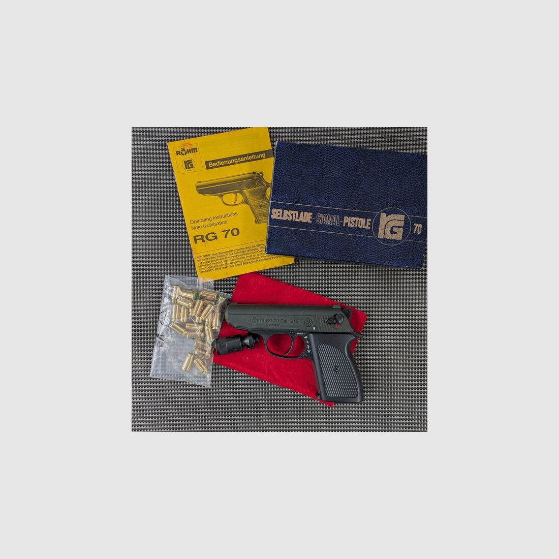Röhm RG 70 , Kaliber .315K, PTB 753 ,Sammlerrarität