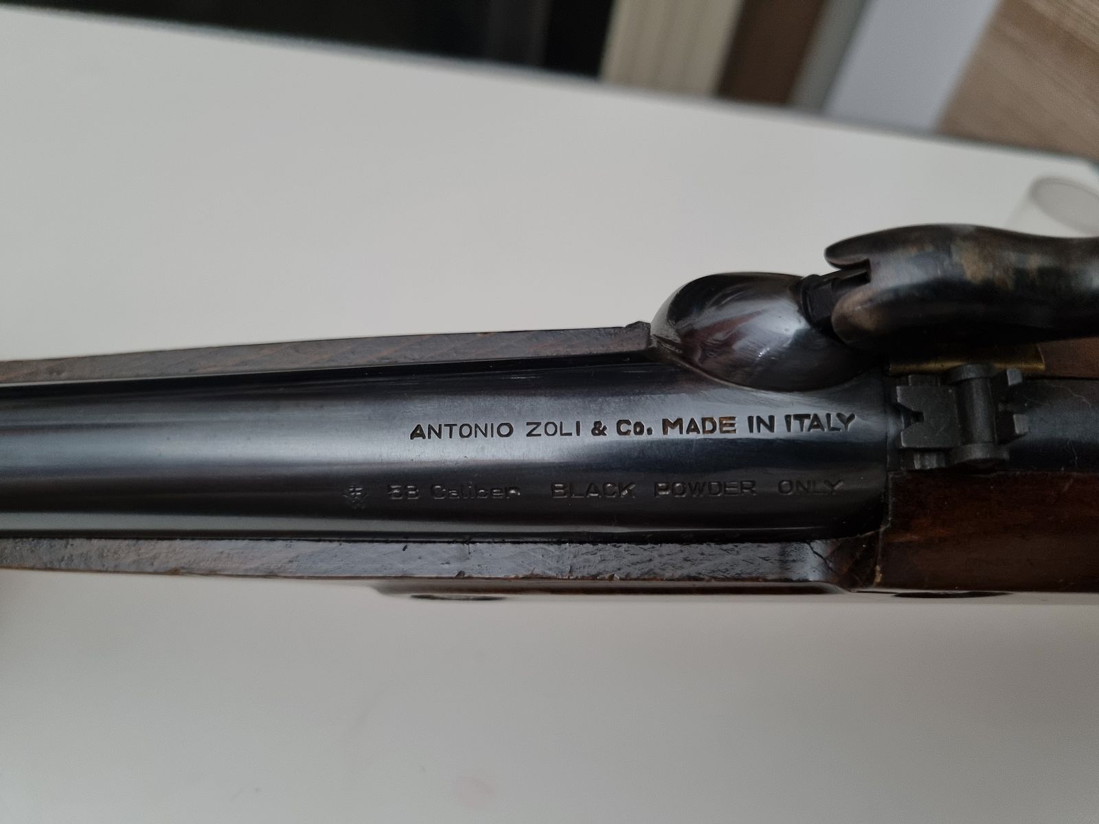 Antonio Zoli percussion pistol Gardone Model: US-Cavalry Pistol Caliber: .58