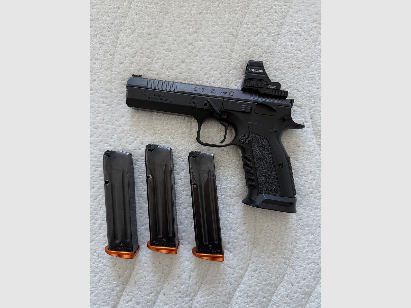 CZ TS 2 ORANGE HOLOSUN 507 COMP, image 2 of 4