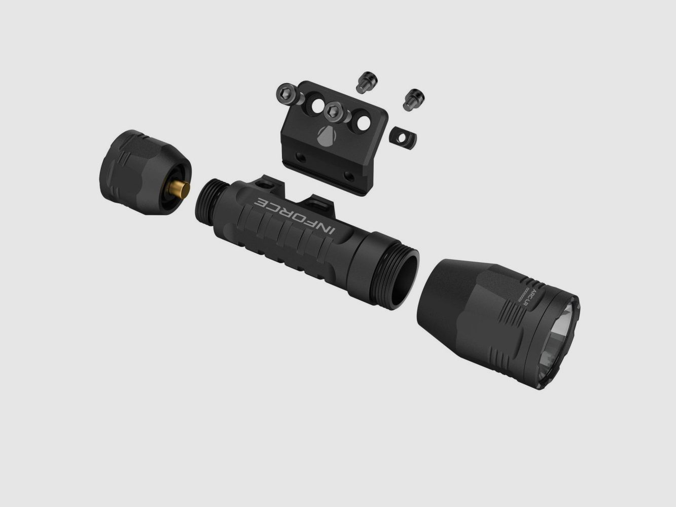 INFORCE ARC 650 LR-M Taktische Lampe M-LOK 45° - Langstrecke 600 m für AR-15, Bild 7 von 8