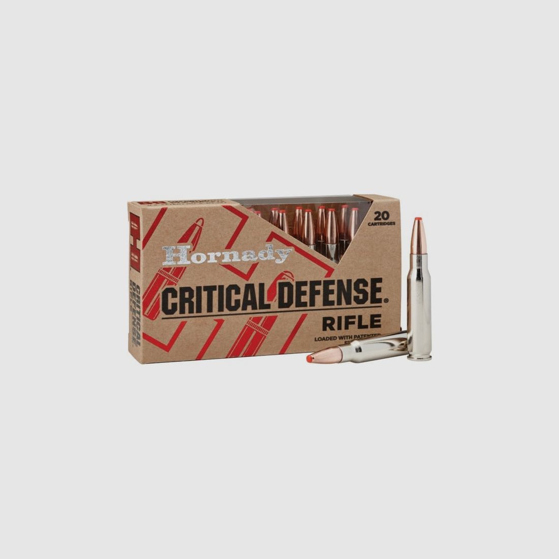 .308 Win. Hornady Critical Defense FTX 155grs.