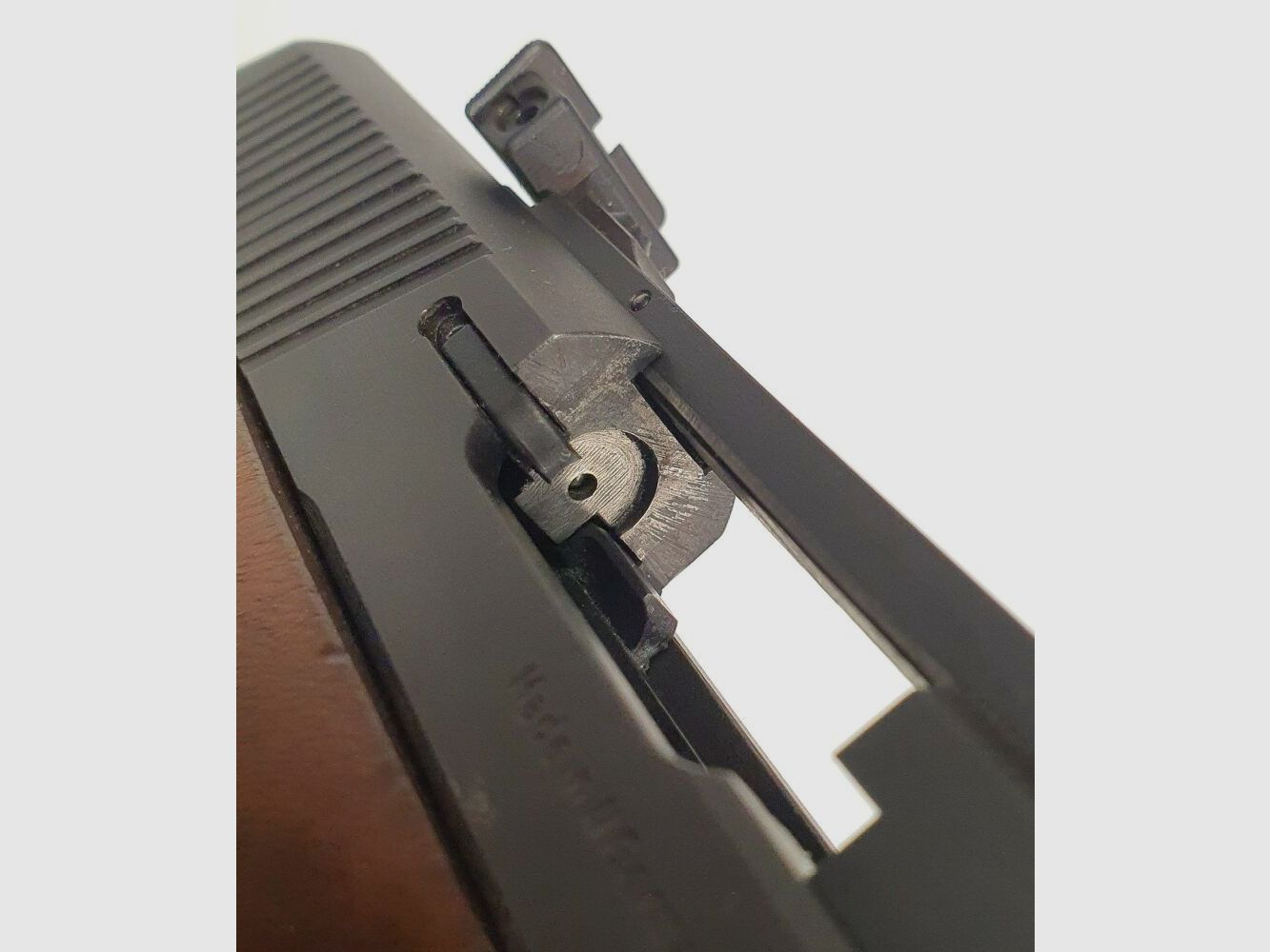 Pistol Erma Mod.ESP85A including interchangeable system with accessories