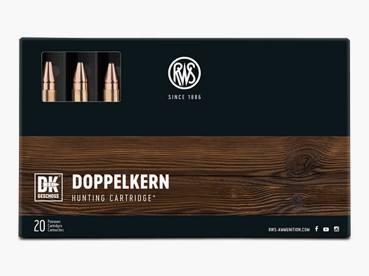RWS .30-06 Spr. Double cœur 10,7g/165gr