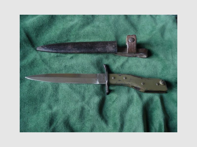 Original trench dagger DEMAG Duisburg from Wk1