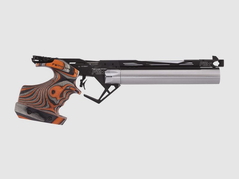 Feinwerkbau P8X Schichtholz Orange rechts M Luftpistole Match