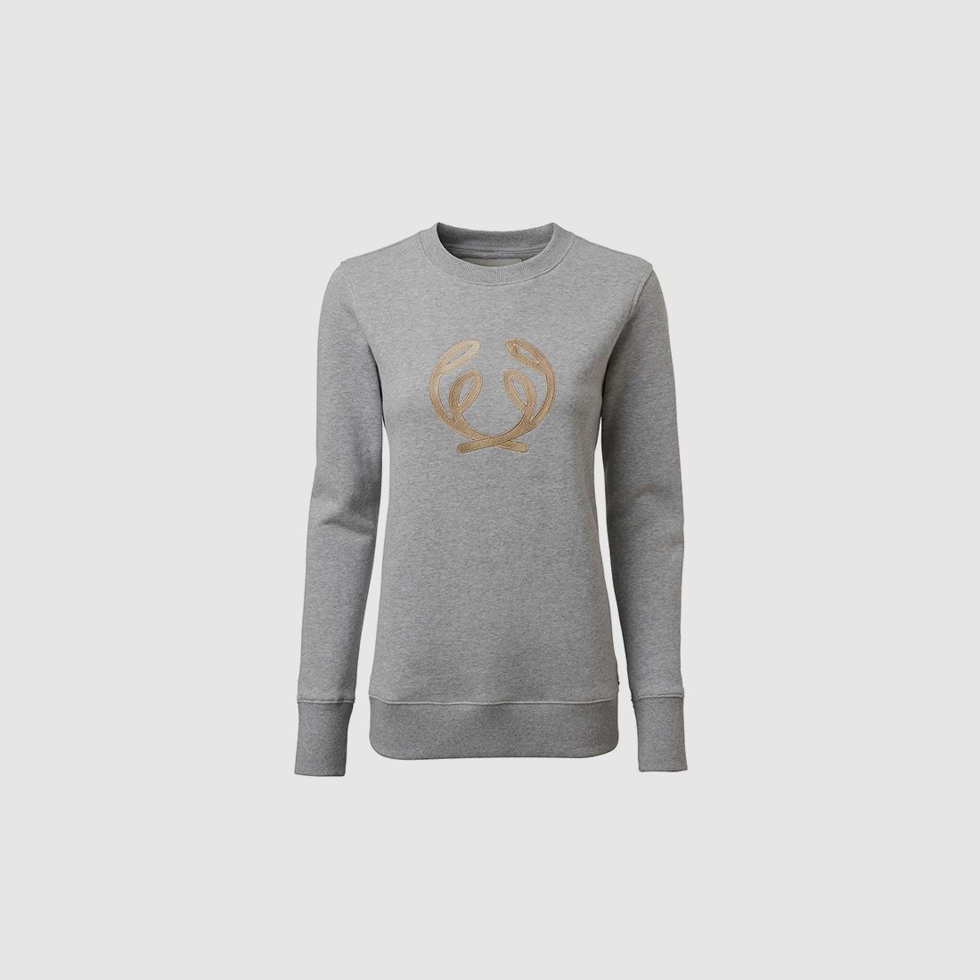 Chevalier Sweatshirt Logo Grey Melange
