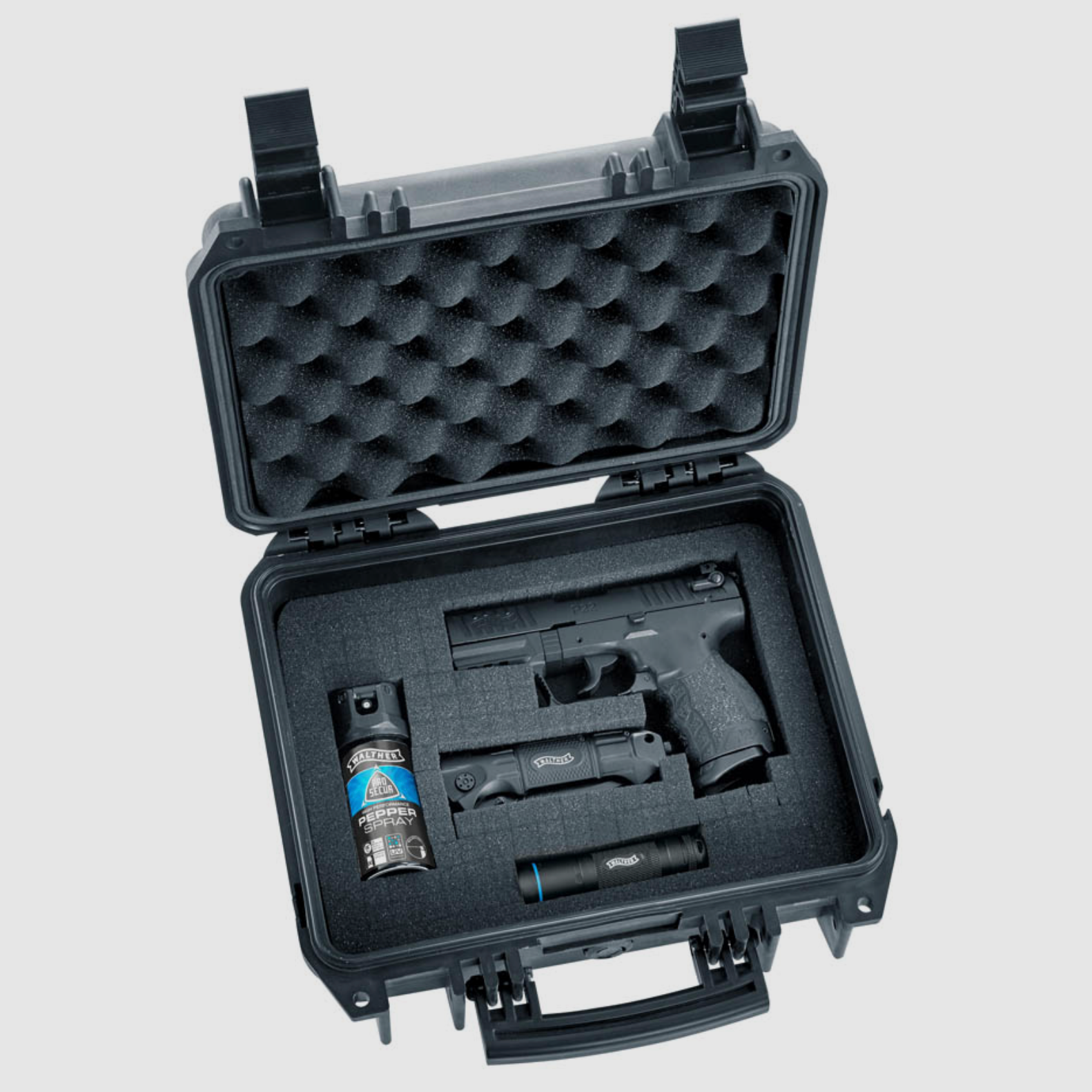 Umarex 308.02.20-1 Walther Schreckschusspistole P22Q R2D Kit 9mm PAK Ready 2 Defend Kit