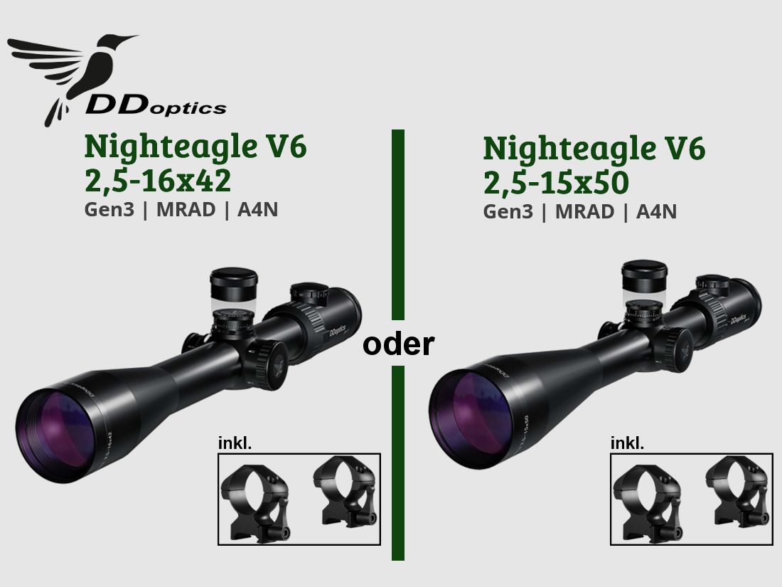 Bergara B14 B&H Prohunter Flex SINISTRO calcio, DDoptics Nighteagle montato / Opzionale: silenziatore Brenner