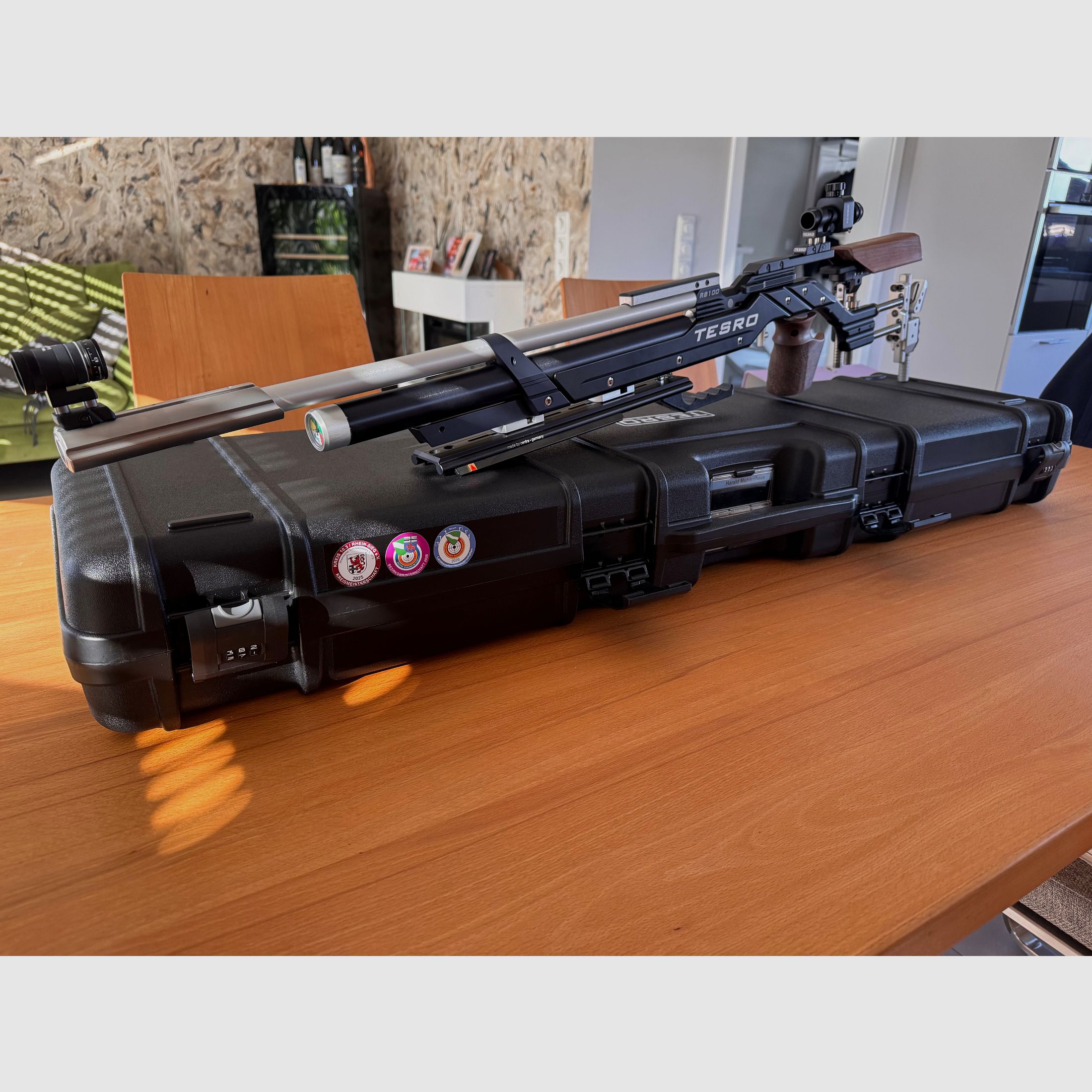 Match Luftgewehr TESRO Signum RS100 Schwarz.