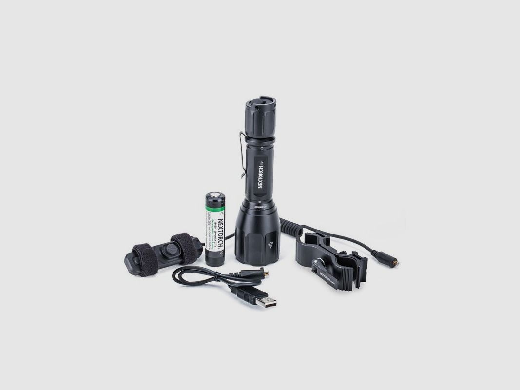 NEXTORCH Taschenlampe Jagdset T7 Version 2.0