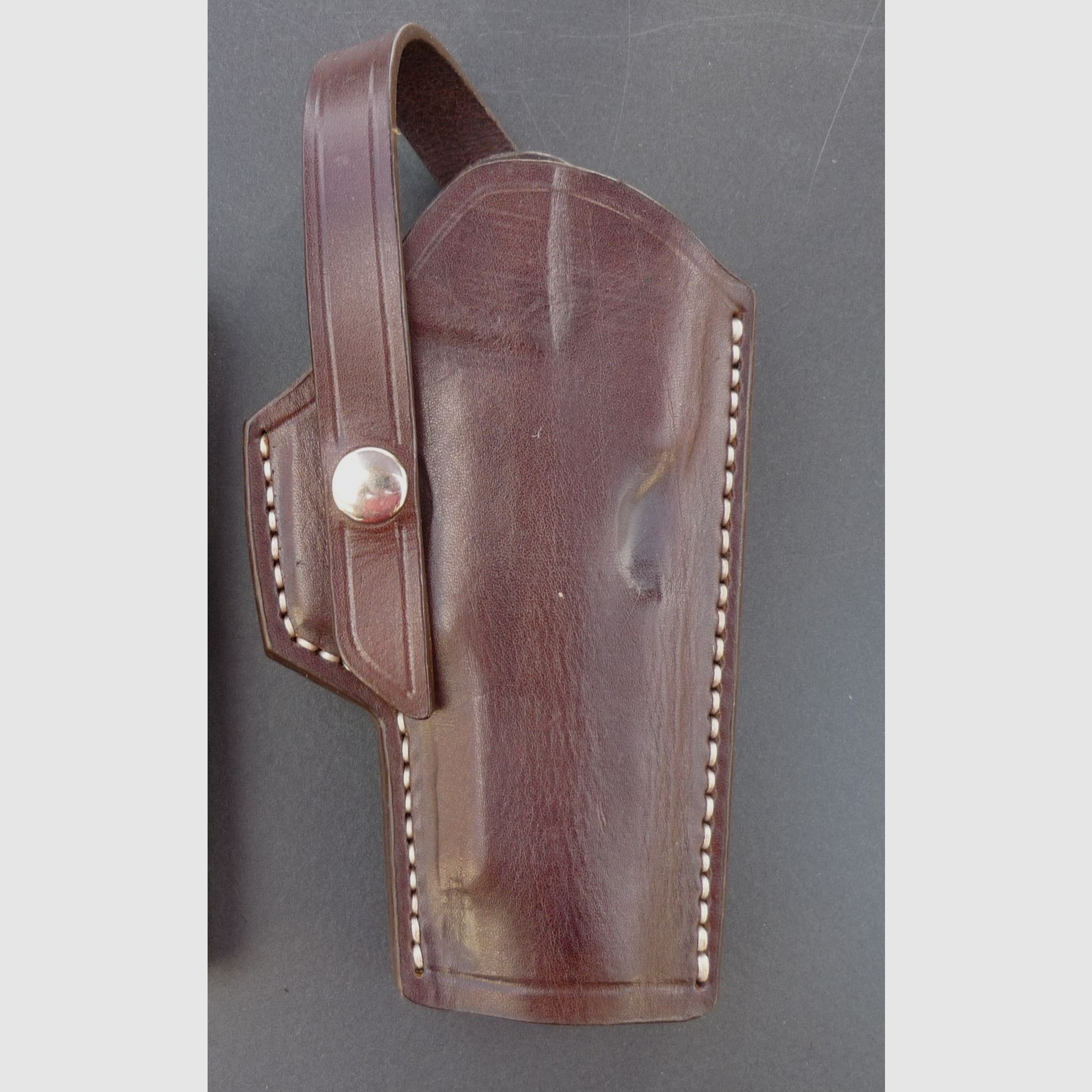 HKDesign Holster Art. Nr. 005  ,Schnellziehholster mit eingenähter Teflonkornschiene  vermutlich für SIG 220 -  Rechtshänder -