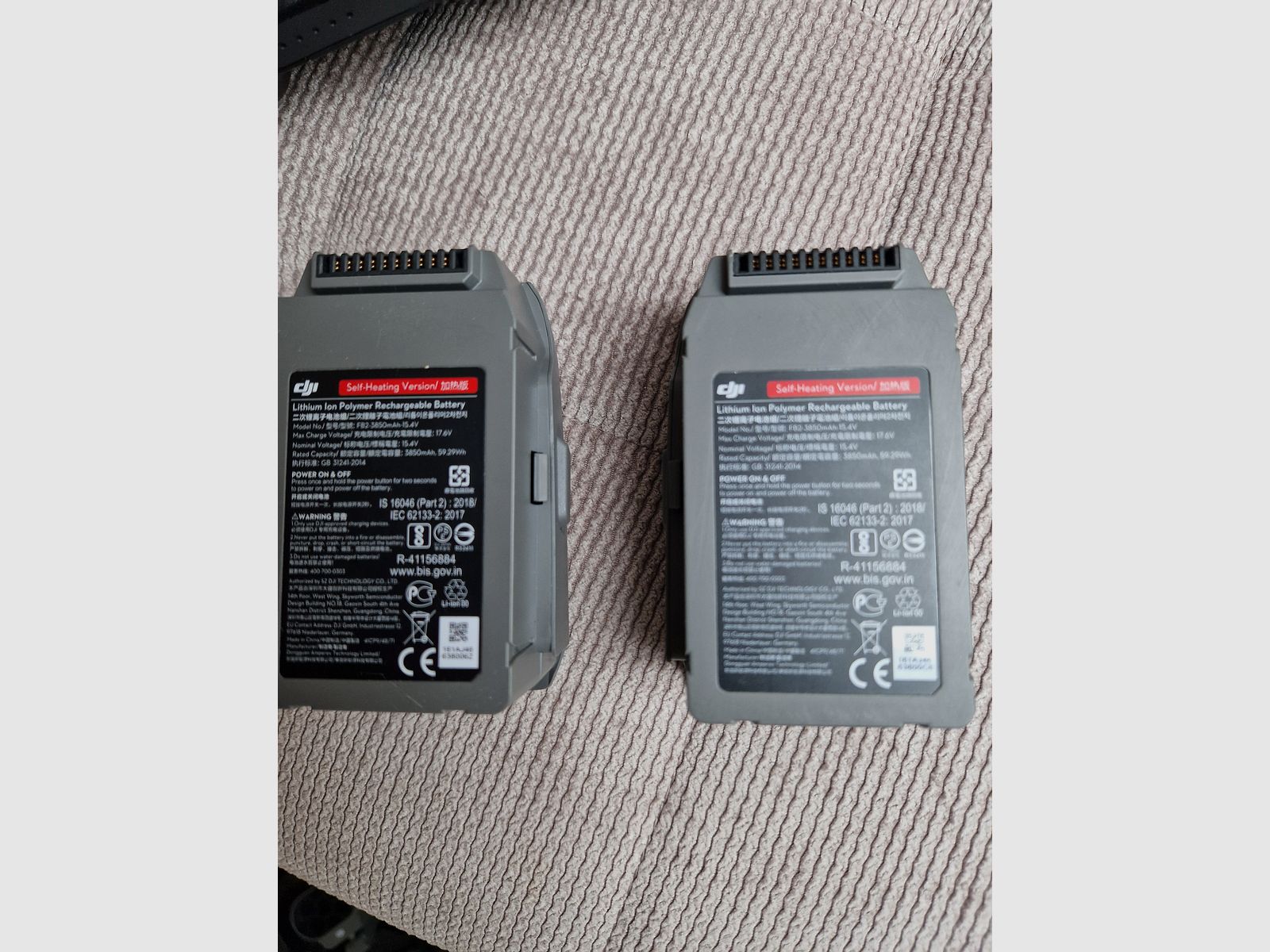 NUOVO DJI Mavic 2 Enterprise Advanced termografia 640 tempo di volo totale del dispositivo due ore entrambe le batterie hanno solo 4 cicli di carica.