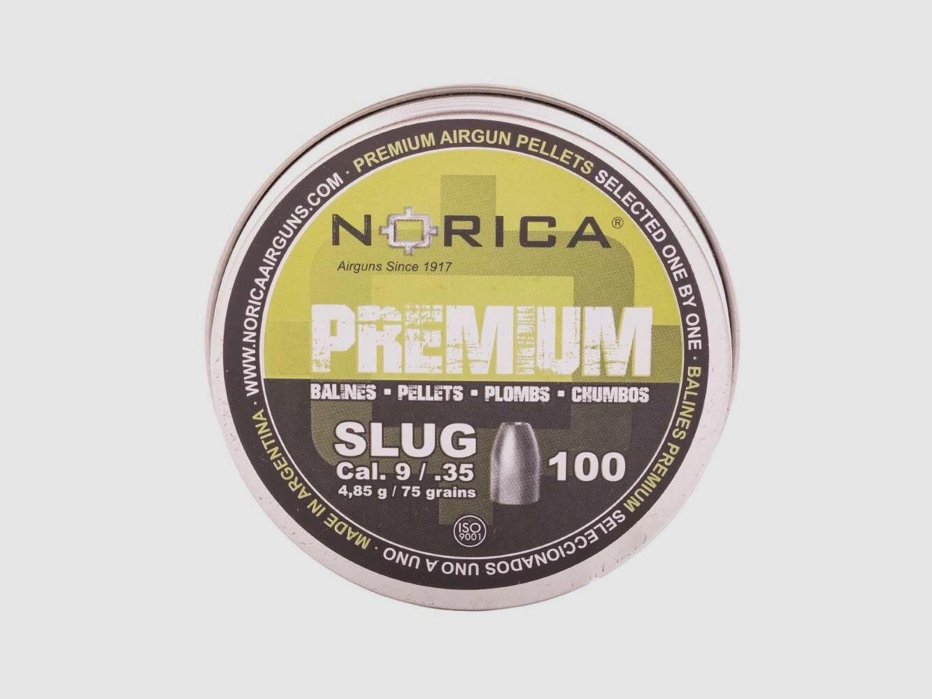 Norica Diabolo Slug Premium Line 9 mm / 4,85 g / 100 pcs