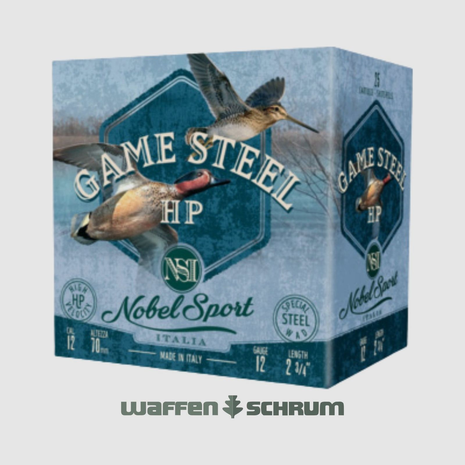 Nobel Sport Italia Steel Game 32 HP 12/70 3.1mm - 32g