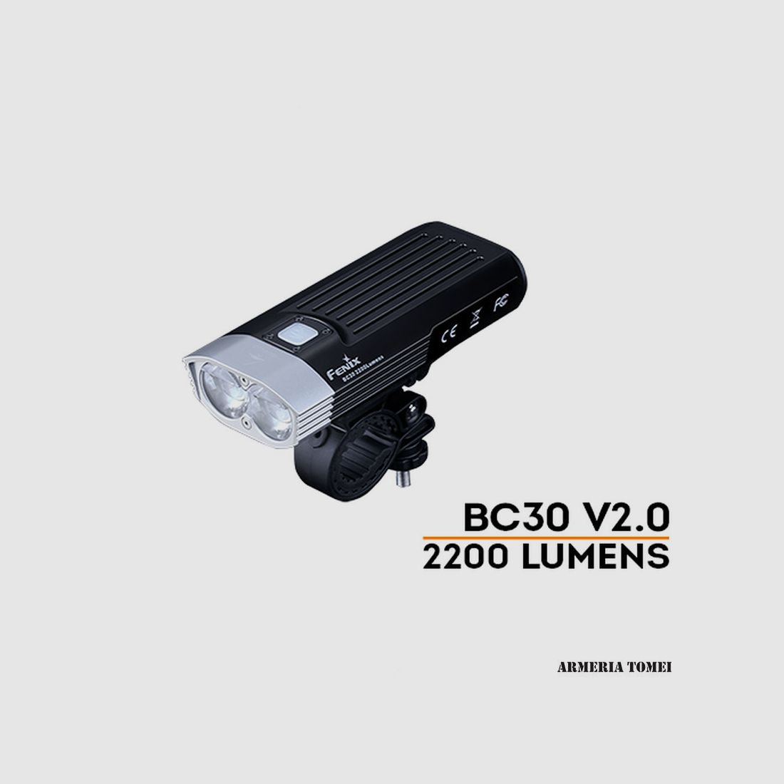 TASCHENLAMPE – FENIX – BC30 V2.0 2200 LUMEN (FÜR FAHRRAD), Bild 1 von 3