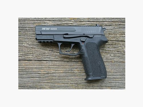 RETAY S2022 Black 9mm P.A.K. Schreckschusspistole Nachbau SIG Sauer SP2022 - EU-weiter Versand