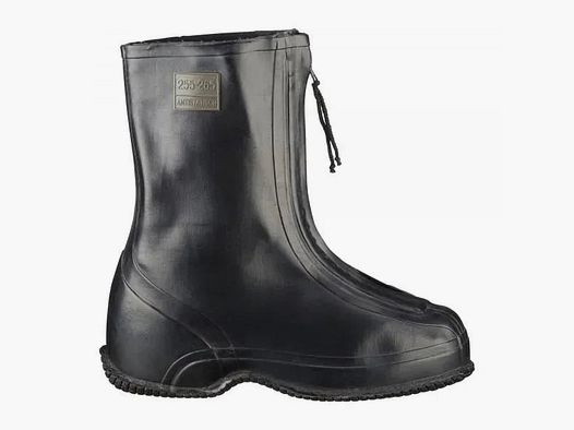 Bundeswehr Original BW Überschuhe Gummi mit Reißverschluss gebraucht