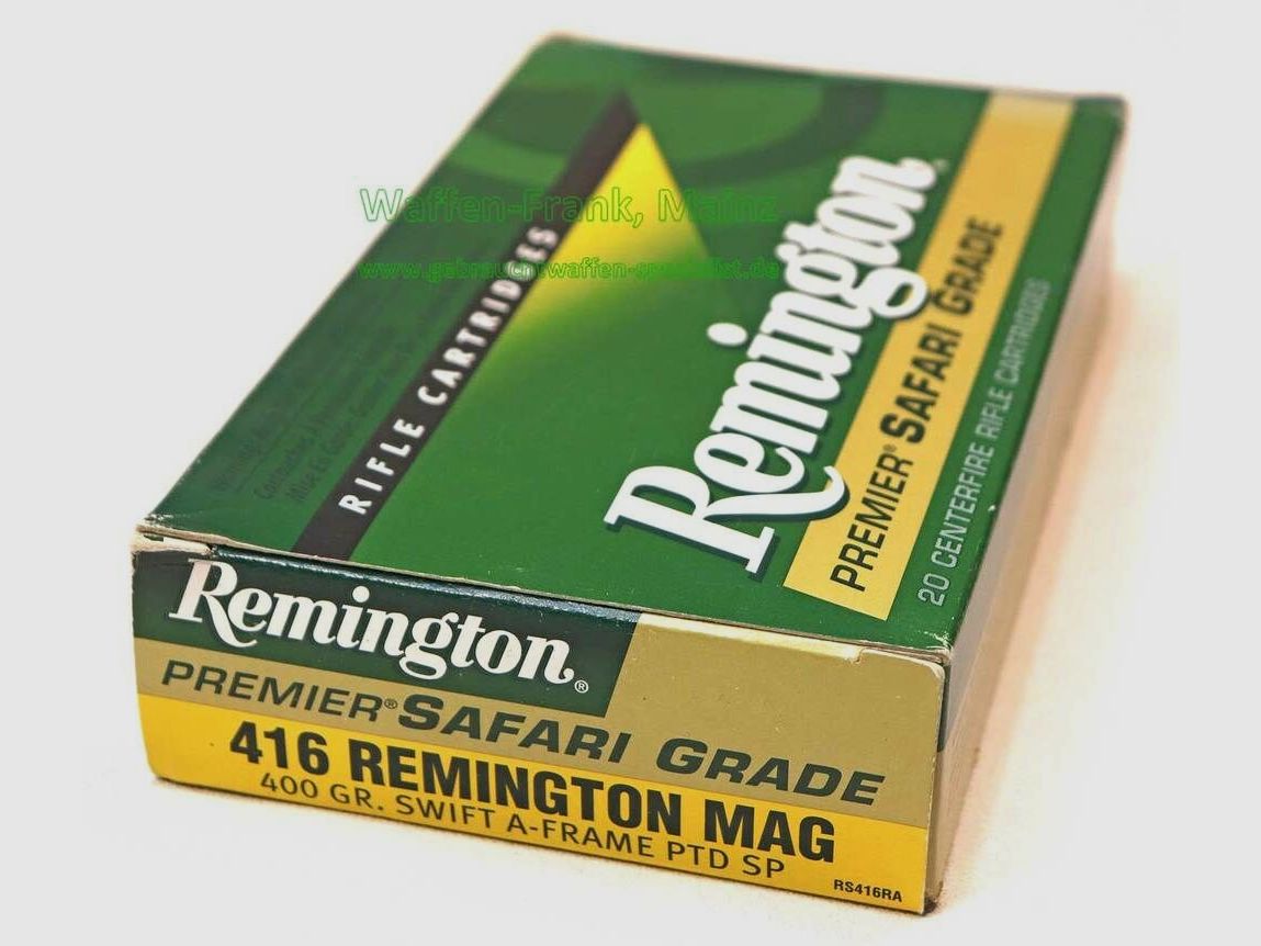 Remington - USA Rifle Cartridges Premier Safari .416 Rem Mag
