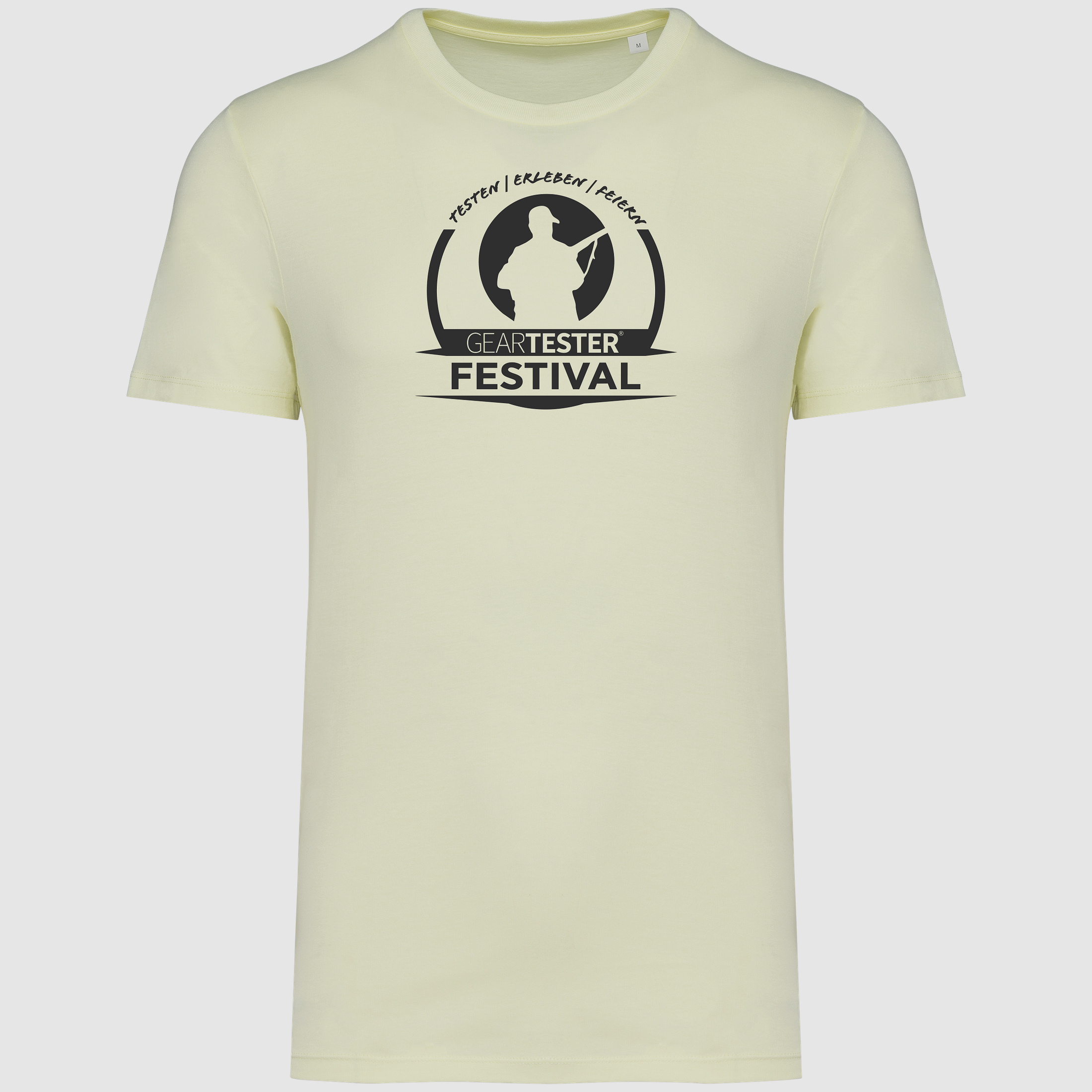 Geartester Festival Bio T-Shirt, großes Logo