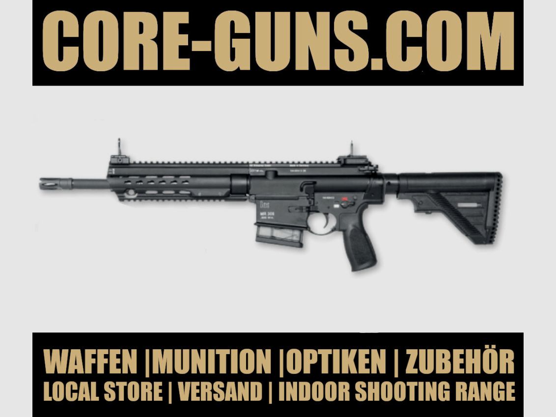 Heckler & Koch MR308 - Selbstladebüchse MR 308 A3 - 13"LL schwarz HK MR308 sofort Verfügbar