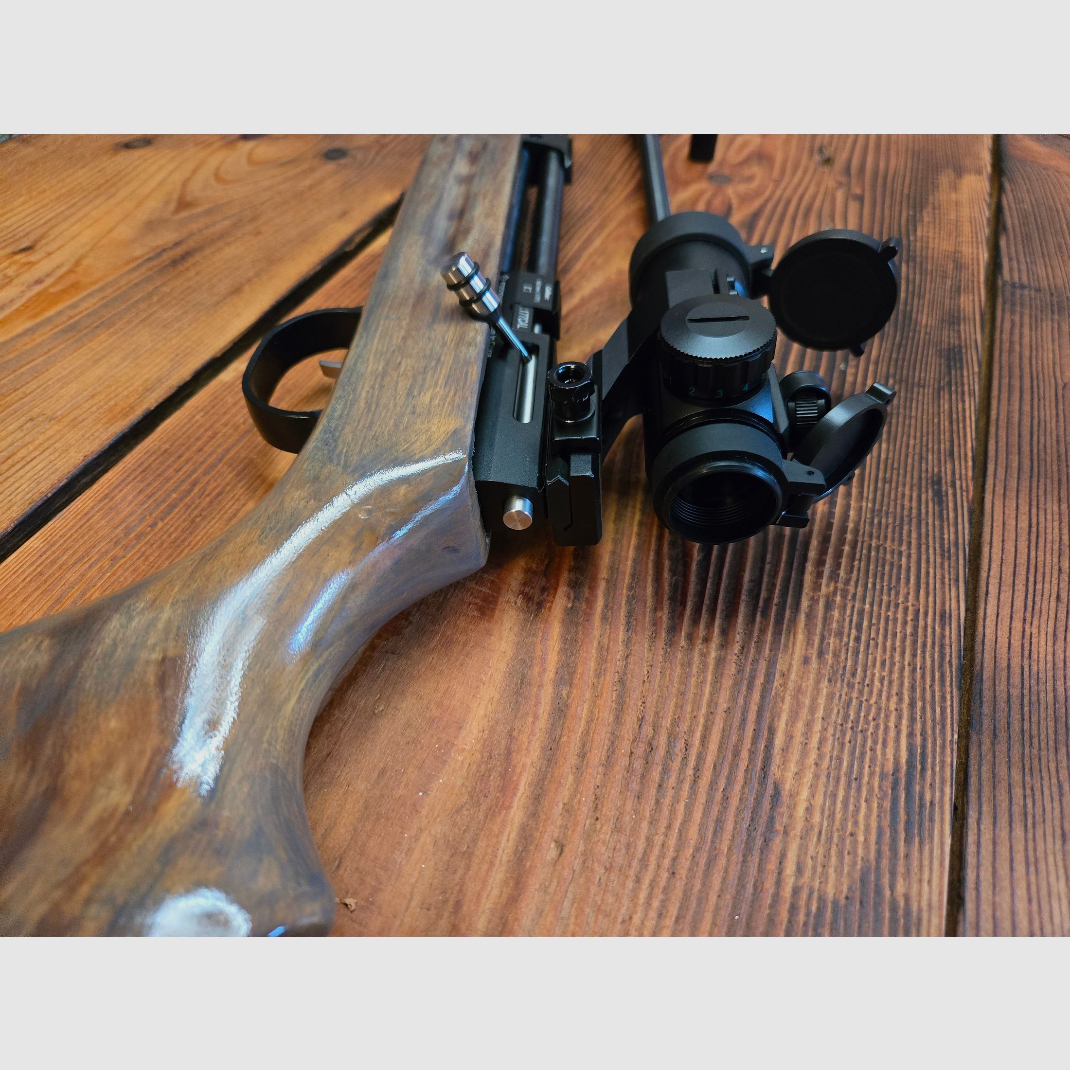 Diana Chaser Gewehr mit Holzschaft CO2 Diabolo 4,5mm Luftgewehr