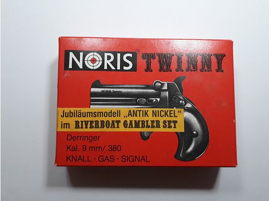 NORIS Twinny Nickel Riverboat Gambler Set