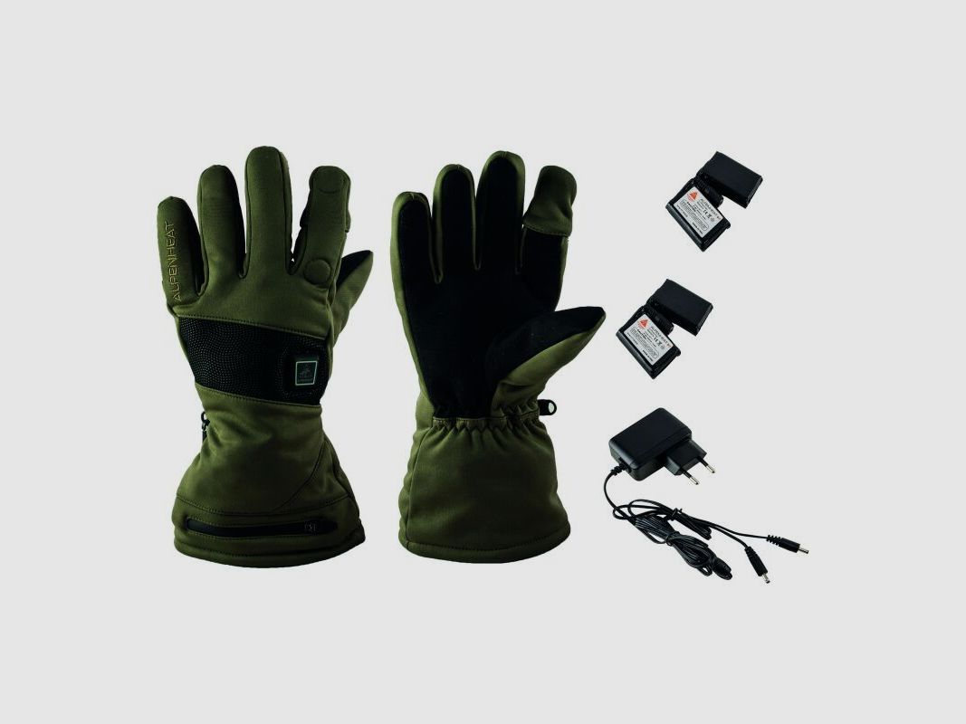 Alpenheat Beheizte Handschuhe Fire Gloveliner Schwarz